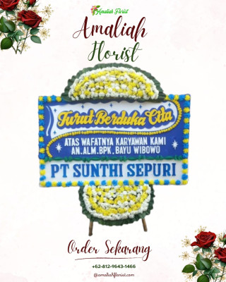 Papan Bunga Duka di Setabelan