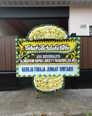 Papan Bunga Duka di Setabelan
