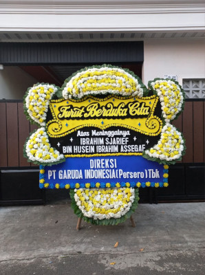 Papan Bunga Duka di Setabelan