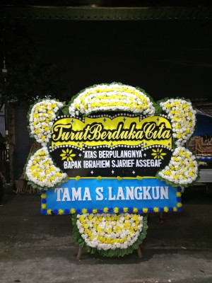 Papan Bunga Duka di Setabelan