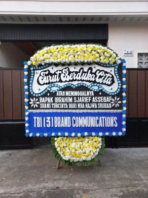 Papan Bunga Duka di Setabelan